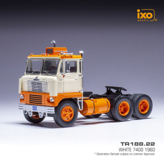 White 7400 1960 beige 1:43 Ixo Models