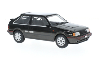 Mazda 323 4WD Turbo 1989 black/dark grey metallic 1:24 WhiteBox