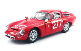 Alfa Romeo TZ1 #277 Bussinello Coppa F.I.S.A. Monza 1963 1:43 Best Model