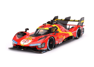 Ferrari 499 P #50 Team AF Corse 3rd WEC 1000 Miles Sebring 2023 1:18 B.B.R.