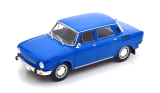 Škoda 100L 1974 blue 1:24 WhiteBox