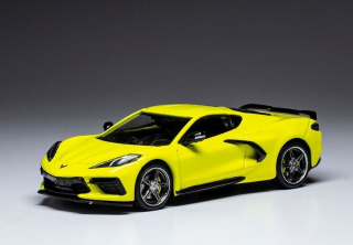 Chevrolet Corvette C8 2020 yellow 1:43 Ixo Models