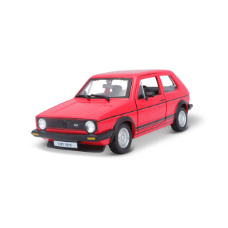 Volkswagen Golf MKI 1979 red 1:24 Bburago