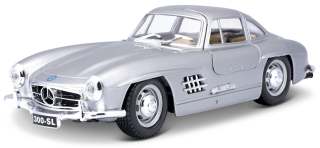 Mercedes-Benz 300 SL 1954 silver 1:24 Bburago