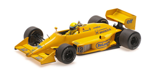 Lotus Honda 99T #12 Ayrton Senna 1st Win Monaco GP 1987 dirty version 1:18 Minichamps 