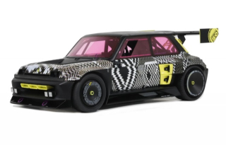Renault 5 Turbo 3E 2022 black matte 1:18 OttOmobile