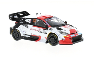 Toyota Yaris #33 Evans/Martin WRC1 Rally Croatia 2023 1:43 Ixo Models