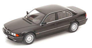 BMW 740i E38 1994 black metallic 1:18 KK Scale