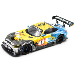 Mercedes-AMG GT3 EVO #2 HRT 24H Race Nürburgring 2020 1:18 Ixo Models