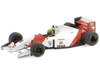 McLaren Ford MP4/8 #8 A.Senna Winner Brazil GP 1993 - dirty version 1:43 Minichamps