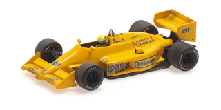 Lotus Honda 99T #12 A.Senna 1st Win Monaco GP 1987 - dirty version 1:43 Minichamps