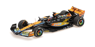 McLaren F1 Team MCL60 #81 O.Piastri Abu Dhabi GP 2023 1:43 Minichamps
