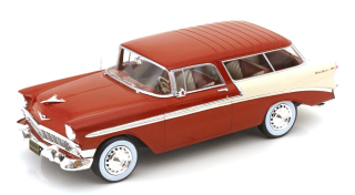 Chevrolet Bel Air Nomad SW Station Wagon Custom 1956 brown/cream 1:18 KK Scale