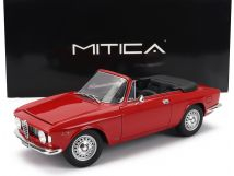 Alfa Romeo Giulia 1600 GTC Cabriolet Open 1964 red/black interior 1:18 Mitica