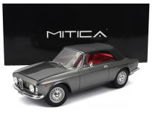 Alfa Romeo Giulia 1600 GTC Cabriolet Closed 1964 grey/red interior 1:18 Mitica