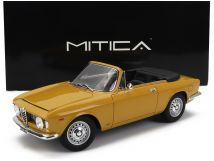 Alfa Romeo Giulia 1600 GTC Cabriolet Open 1964 ochre/black interior 1:18 Mitica