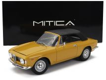 Alfa Romeo Giulia 1600 GTC Cabriolet Closed 1964 ochre/black interior 1:18 Mitica