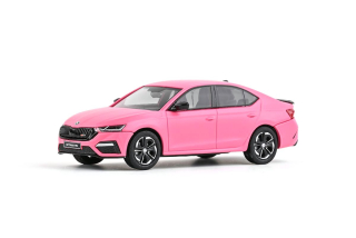 Škoda Octavia IV RS 2020 růžová 1:43 Abrex