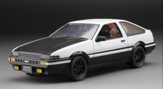 Toyota Sprinter Trueno AE86 white/black 1:24 Sun Star