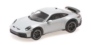 Porsche 911 Dakar 2022 grey metallic 1:43 Minichamps