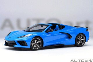 Chevrolet Corvette C8 Stingrey Z51 2020 rapid blue 1:18 AUTOart