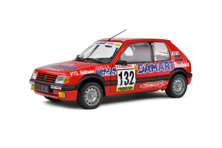 Peugeot 205 1.6 GTi #132 Delecour/Pauwels Rally Montecarlo 1986 1:18 Solido