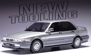 Mitsubishi Galant VR-4 1987 silver 1:18 Ixo Models