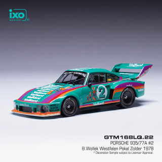 Porsche 935/77A #2 B.Wollek Zolder Westfalen 1978 1:43 Ixo Models