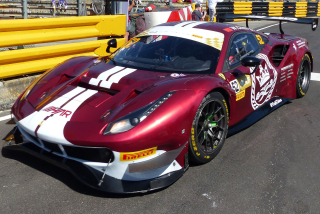 Ferrari 488 GT3 #52 W.Chen Harmony Racing FIA GT World Cup Macau 2023 1:43 Look Smart Models