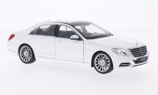 Mercedes-Benz S-Klasse (W222) 2013 white 1:24 Welly
