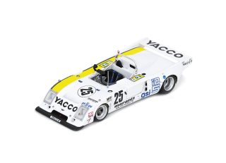 Chevron B36 #25 Sotty/Hesnault/Laurent 17th 24H Le Mans 1980 1:43 Spark