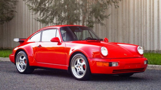 Porsche 911 964 Turbo 3.6 1994 red 1:12 Minichamps