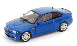 BMW M3 E46 2000 blue 1:18 Norev
