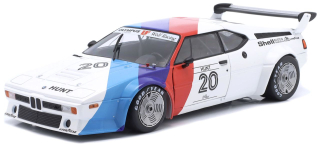 BMW M1 M88 3.5L Team BMW Motorsport #20 J.Hunt Procar Series 1979 1:18 Werk83