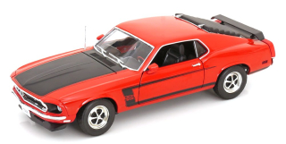 Ford Mustang Boss302 1969 red 1:18 Welly