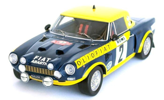 Fiat 124 Abarth Rallye #2 Verini/Rossetti Olio Fiat Rally WM Rallye Monte Carlo 1976 1:43 Troféu