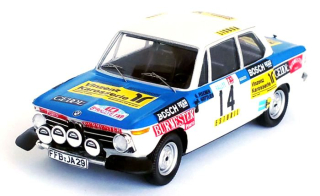 BMW 2002 Tii #14 Fischer/Gottlieb Rallye WM Rallye Portugal 1974 1:43 Troféu