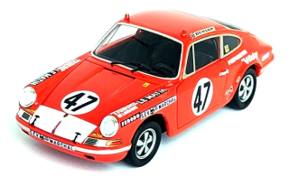 Porsche 911 S #47 Cochet/Selz 24H Le Mans 1971 1:43 Troféu