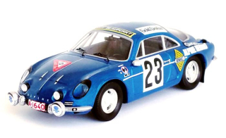 Alpine Renault A110 #23 Lusenius/Halme 1000 Lakes Rallye 1969 1:43 Troféu