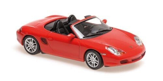 Porsche Boxster S 2002 red 1:43 Minichamps