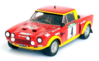 Fiat 124 Abarth Rallye #4 Alen/Kivimäki Rallye WM Rallye Portugal 1975 1:43 Troféu