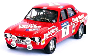 Ford Escort MK I #7 Mikkola/Cardno Daily Mirror Scottish Rally 1972 1:43 Troféu