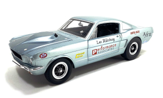 Ford Mustang AFX Les Ritchey 1965 silver 1:18 Acme Diecast