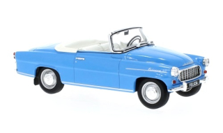 Škoda Felicia Cabrio 1959 light blue 1:24 WhiteBox