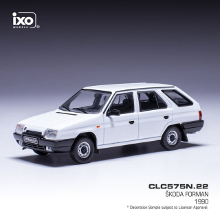 Škoda Forman 1990 white 1:43 Ixo Models