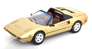 Ferrari 308 GTS Quattrovalvole 1982 gold metallic 1:18 Norev