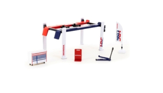 Garage Tools Set Honda Racing 1:64 Tarmac