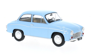 Syrena 105 1975 light blue 1:24 WhiteBox