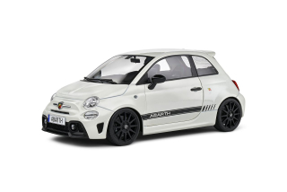 Fiat F595 Abarth 2022 white 1:18 Solido