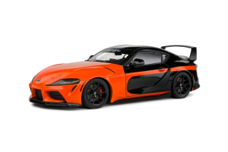 Toyota GR Supra 2024 orange 1:18 Solido